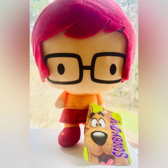 Scooby Doo Velma Toy Factory 10" Chibi Plush Doll Girl Glasses Stuffed - Picture 1 of 3